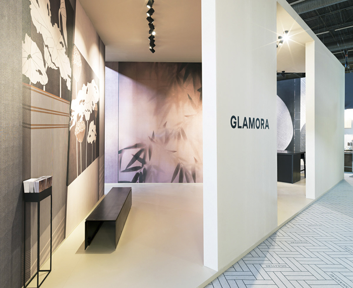Glamora stant at Maison & Objet 2019, Paris Villepinte, France.